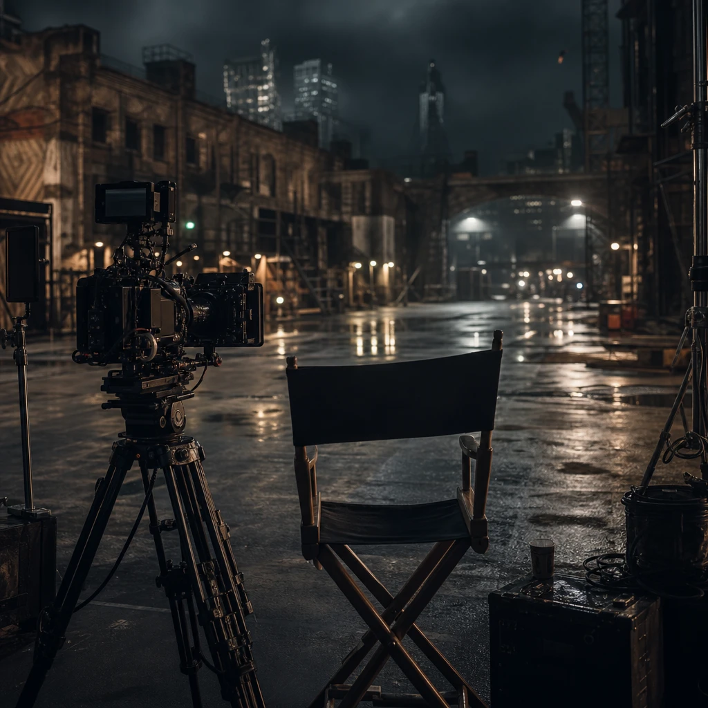 Przerwane zdjęcia do wysokobudżetowego filmu o mrocznym superbohaterze z powodu nieokreślonych okoliczności rodzinnych reżysera