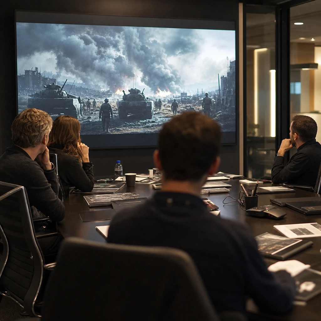 Rozmowy o ekranizacji gry Battlefield i rywalizacja największych studiów filmowych