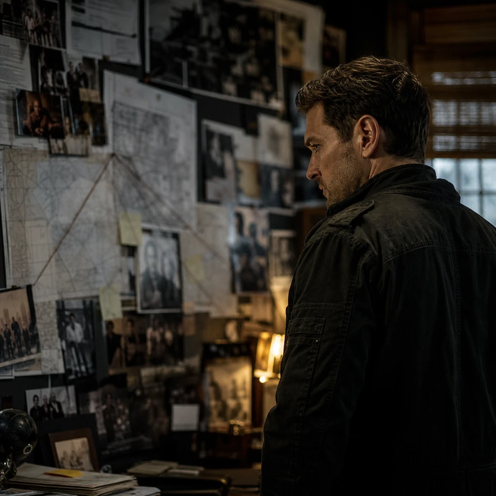 Mroczny thriller szpiegowski o międzynarodowym spisku związanym z przeszłością rodziny byłego komandosa