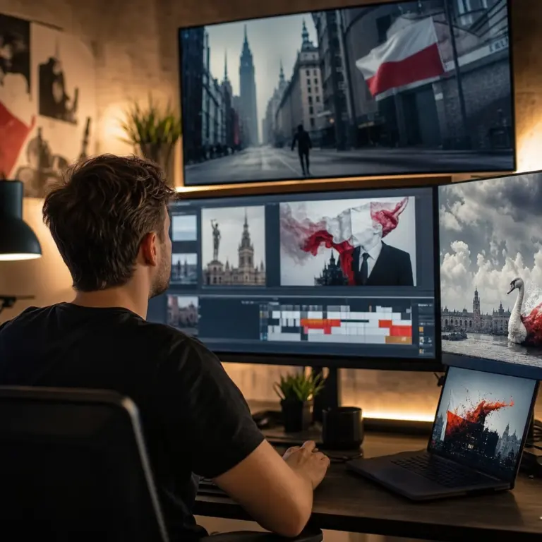 Twórca satyrycznego filmu generowanego przez AI o Polsce i wywołana przez niego debata