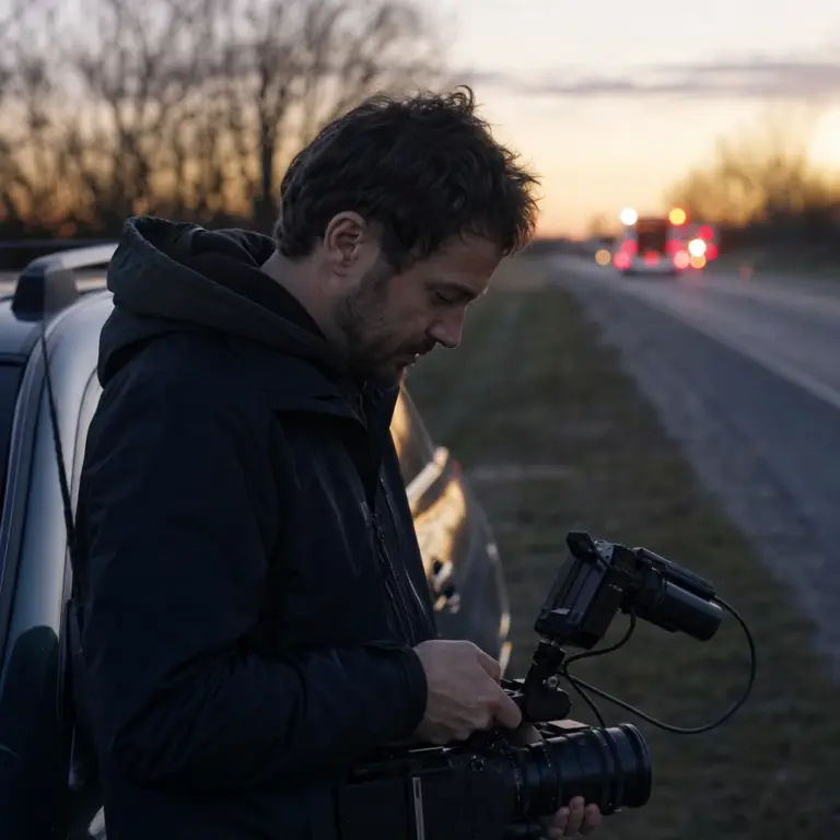Tragiczny wypadek drogowy operatora i montażysty lokalnej telewizji