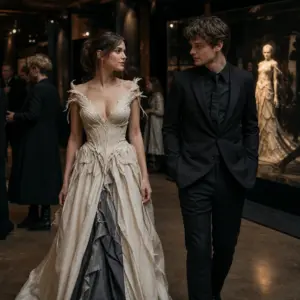 Otwarcie wystawy inspirowanej światem Panem w Paryżu oraz elegancka suknia inspirowana ślubnym strojem Katniss