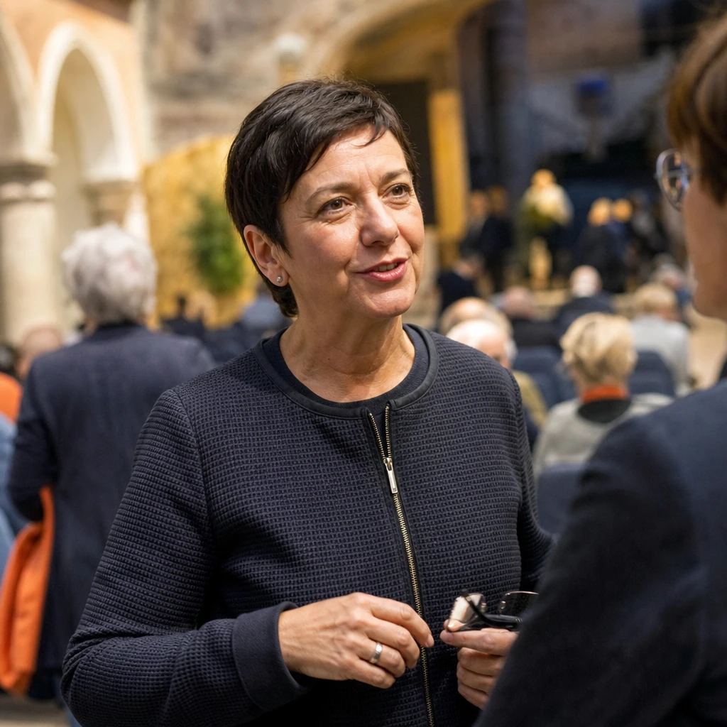 Anonimowa była polityczka podczas kongresu, symbolicznie łączącego Kraków i Włochy