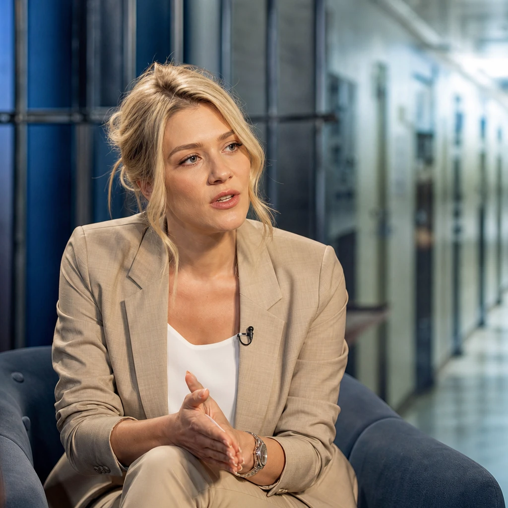 Młoda anonimowa uczestniczka programu telewizyjnego opowiadająca o formacie o tematyce więziennej jako przestrodze dla młodych ludzi