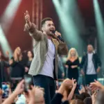 Urodzinowa impreza muzyczna polskiego wokalisty w Siemiatyczach