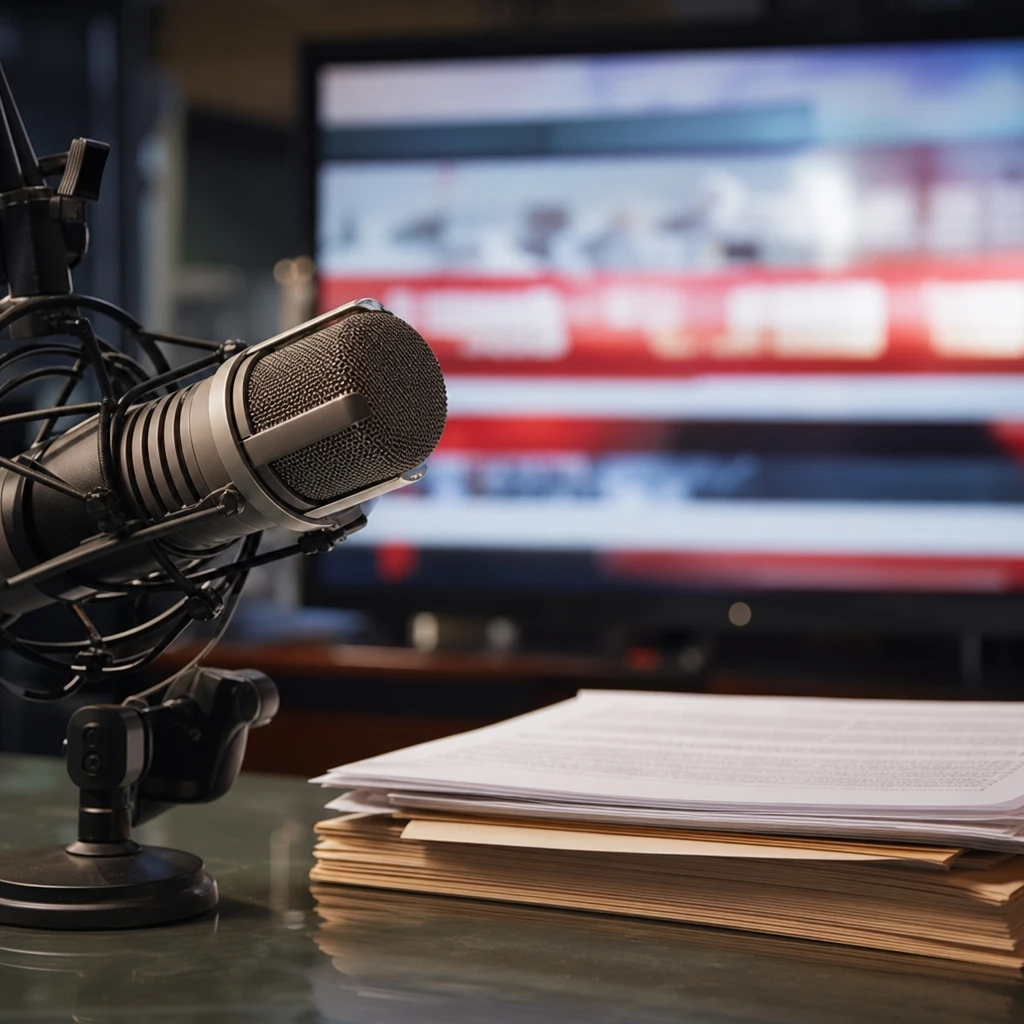 Telewizyjne dementi fałszywej grafiki stylizowanej na pasek informacyjny oraz zapowiedź działań prawnych