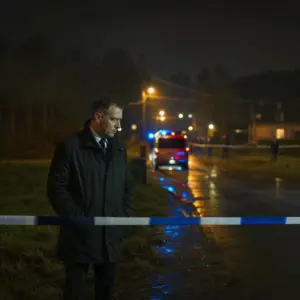 Nocna, mroczna atmosfera polskiego serialu kryminalnego inspirowanego prawdziwą zbrodnią